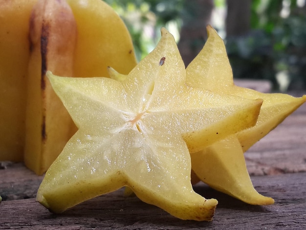 Foto nahaufnahme von früchten