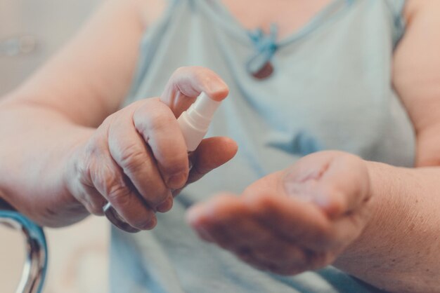 Foto nahaufnahme von hand in hand