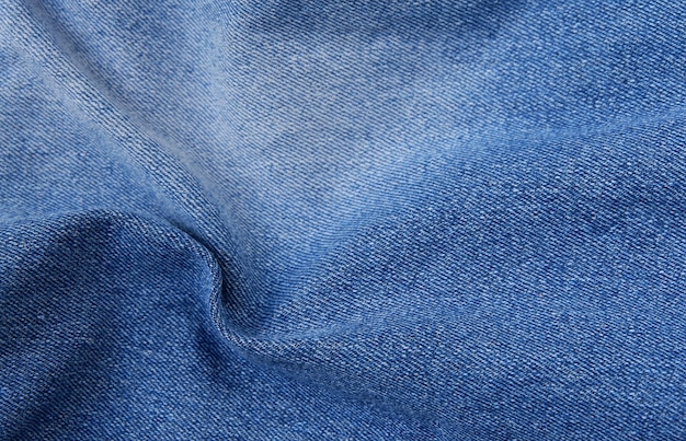 Nahaufnahme von Jeans Stoff Textur Hintergrund