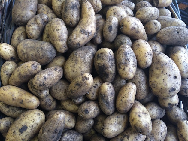 Nahaufnahme von Kartoffeln
