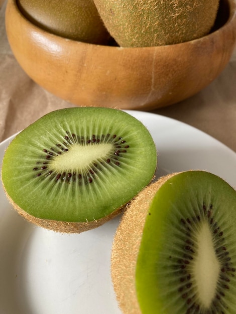 Nahaufnahme von Kiwi