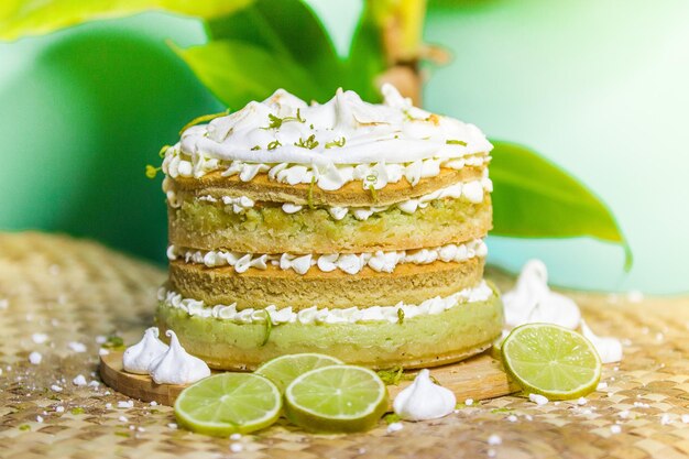 Foto nahaufnahme von kuchen auf dem tisch