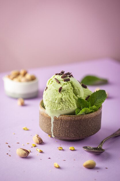 Nahaufnahme von Kuchen auf dem Tisch