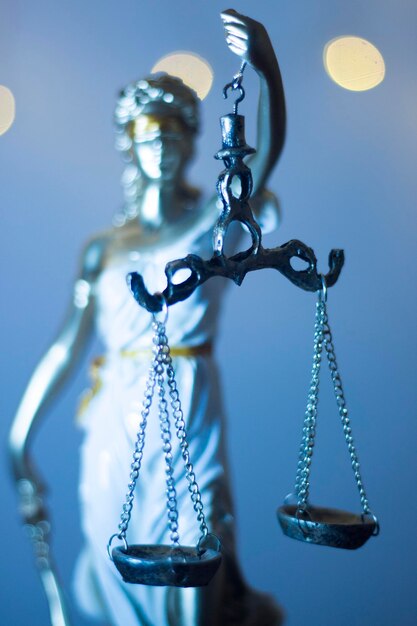 Nahaufnahme von Lady Justice