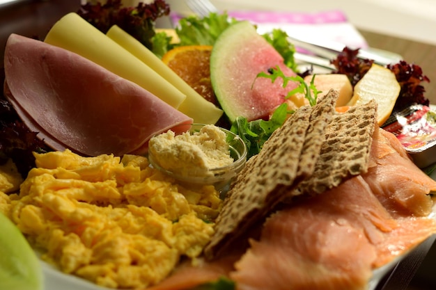 Nahaufnahme von Lebensmitteln