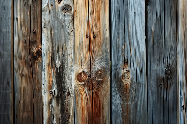 Nahaufnahme von natürlichen Holzplatten, die reiche Texturen und Körner zeigen