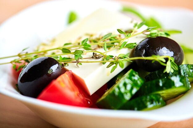 Foto nahaufnahme von obstsalat in einer schüssel