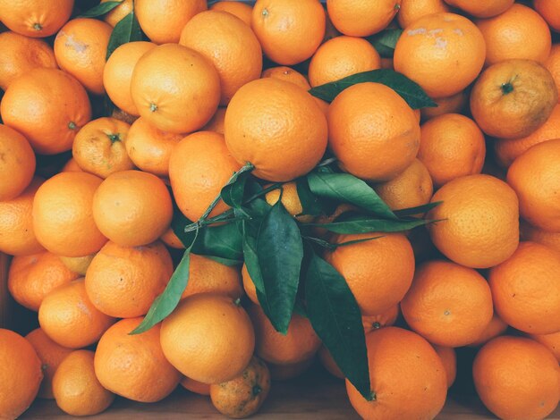 Nahaufnahme von Orangen