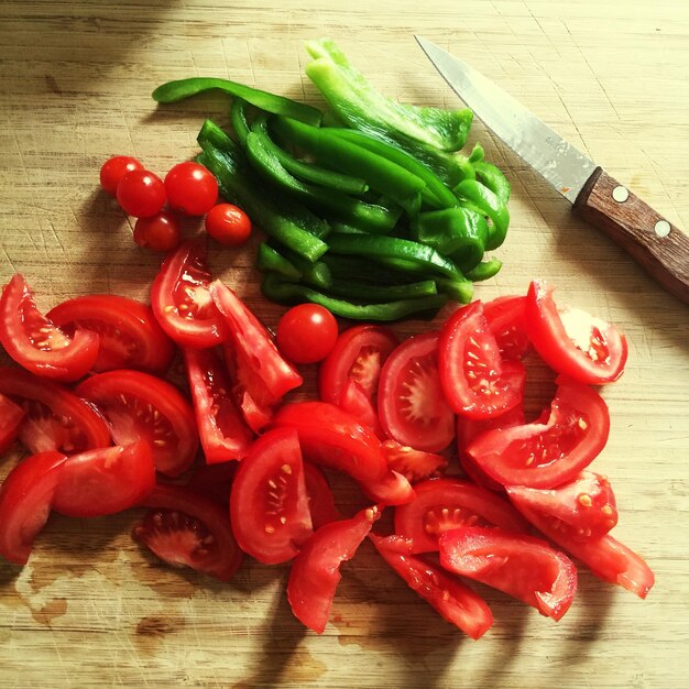 Foto nahaufnahme von paprika