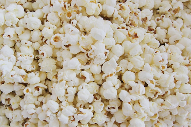 Nahaufnahme von Popcorn.