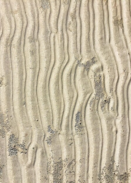 Foto nahaufnahme von reifenspuren auf sand