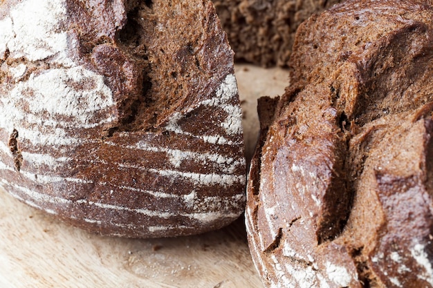 Nahaufnahme von Roggenbrot