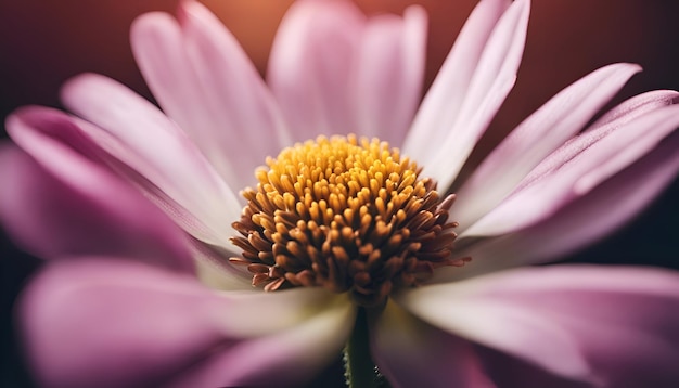 Nahaufnahme von rosa Gänseblümchen in flacher Feldtiefe