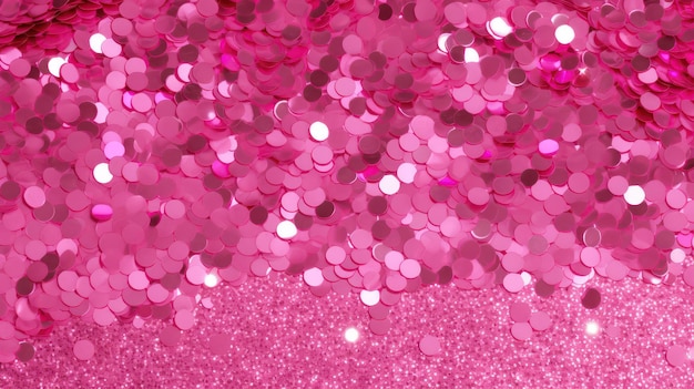 Nahaufnahme von rosa glitzerndem Hintergrund