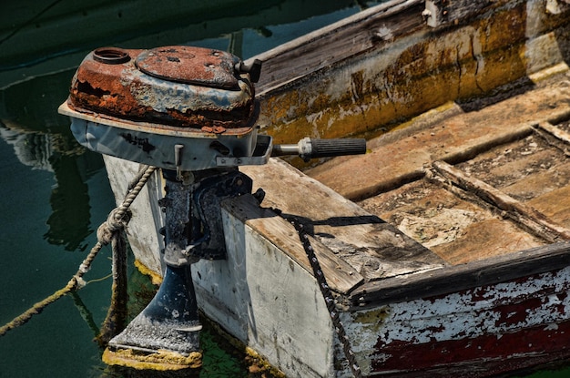 Foto nahaufnahme von rostigem wasser