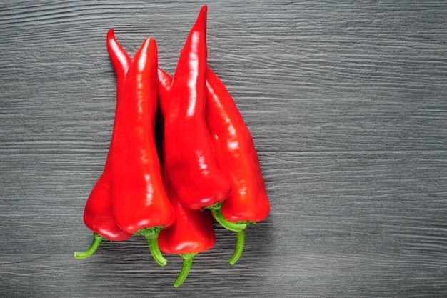 Nahaufnahme von roten Chilischoten