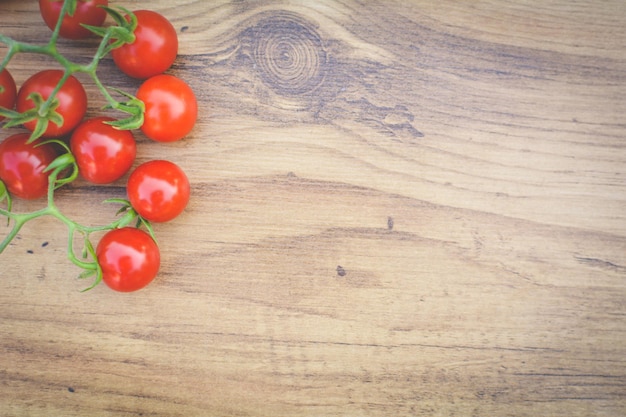 Nahaufnahme von roten Tomaten