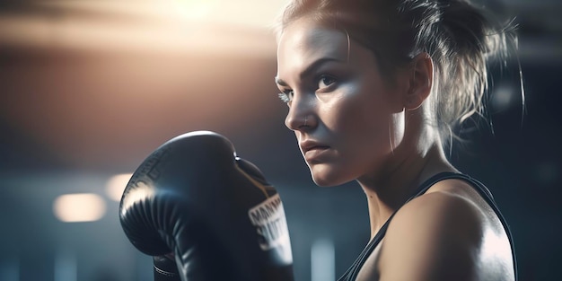 Nahaufnahme von Sportlerinnen, die Kickboxen trainieren, harter Boxsack, Jagdübungen, Frauen, die in der Turnhalle boxen