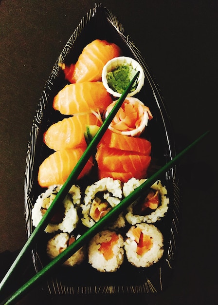 Nahaufnahme von Sushi