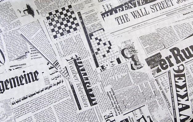 Nahaufnahme von Text auf Papier