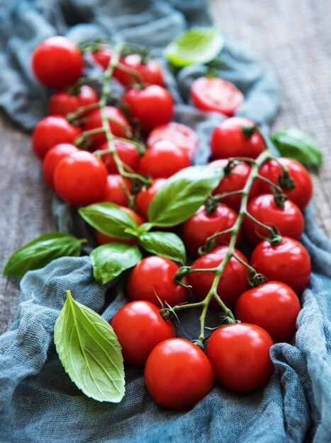 Nahaufnahme von Tomaten