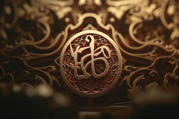 Nahaufnahmen, die die Schönheit der arabischen Schrift 00105 01 einfangen