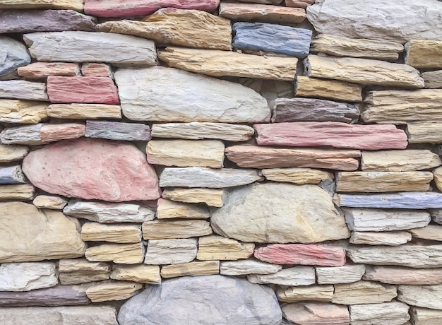 Nahaufnahmeoberflächen-Ziegelsteinmuster am strukturierten Hintergrund der alten Farbsteinbacksteinmauer