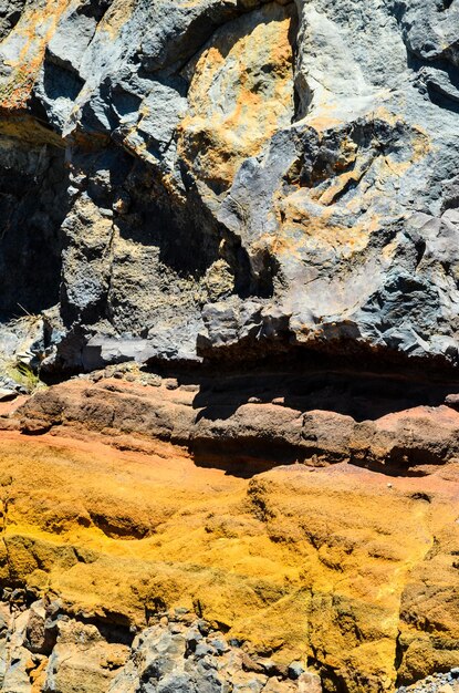 Nahtlose farbige trocken gehärtete vulkanische Lava-Textur