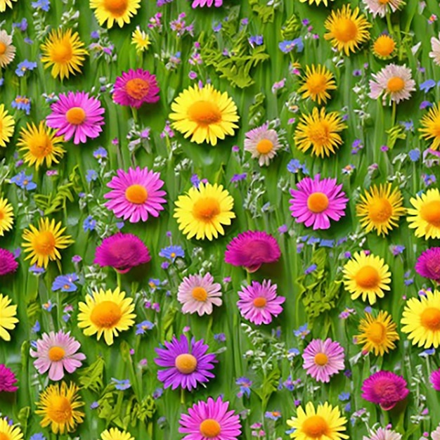 Nahtlose florale Stoff botanische Natur Textilmuster Hintergrund mit tropischer Blumentapete