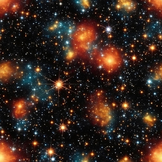 Nahtlose Galaxie in hoher Auflösung zur Dekoration