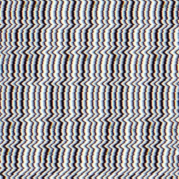 Nahtlose Glitch-Noise-Textur. Moderner verzerrter statischer Bildschirmeffekt der digitalen Kunst