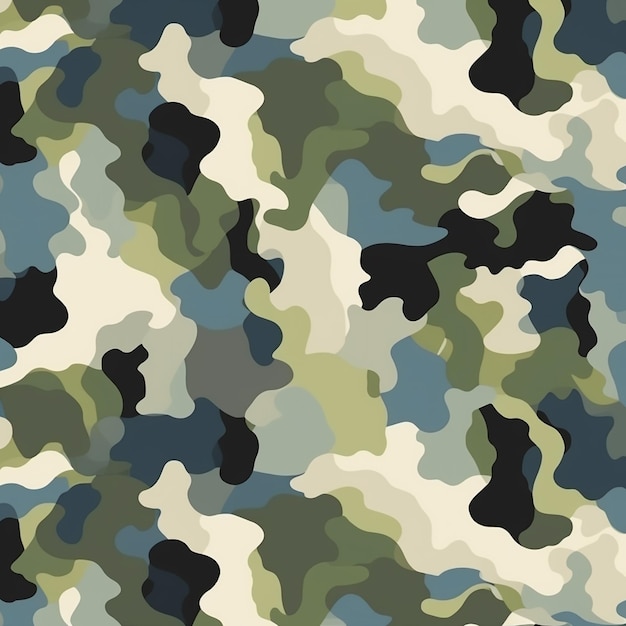 Foto nahtlose militärcamouflage komplizierte musterdesign hintergrund