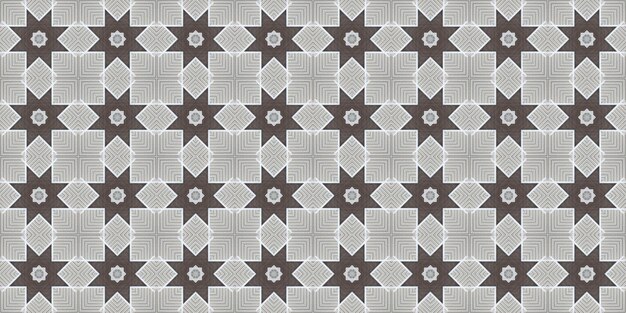 Nahtlose Muster Textur eines sich wiederholenden geometrischen Musters Kaleidoskopischer Hintergrund