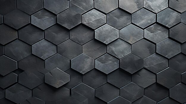 Nahtloser abstrakter Mosaik-Schwarz-Anthrazit-Beton
