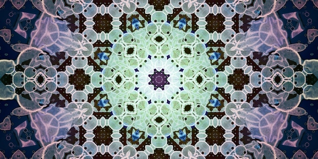 Nahtloses abstraktes Mosaikmuster Panoramatextur sich wiederholendes Muster
