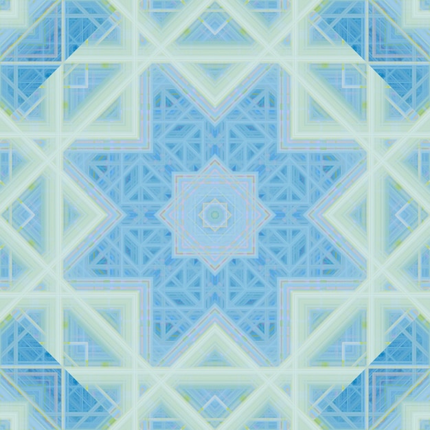 Nahtloses abstraktes Muster Quadratischer Hintergrund von Linien und Mustern Kaleidoskop von Texturen