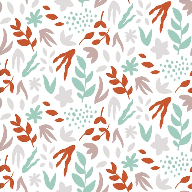Nahtloses Blumenmuster-Hintergrunddesign