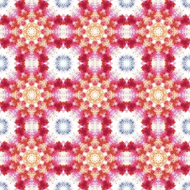 Nahtloses Muster Geometrisches Muster für Druck und Dekoration Kaleidoskop-Textur