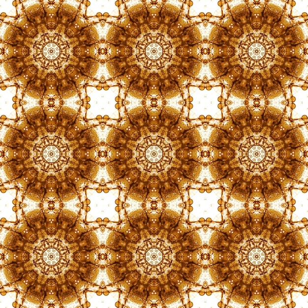 Nahtloses Muster Geometrisches Muster für Druck und Dekoration Kaleidoskop-Textur