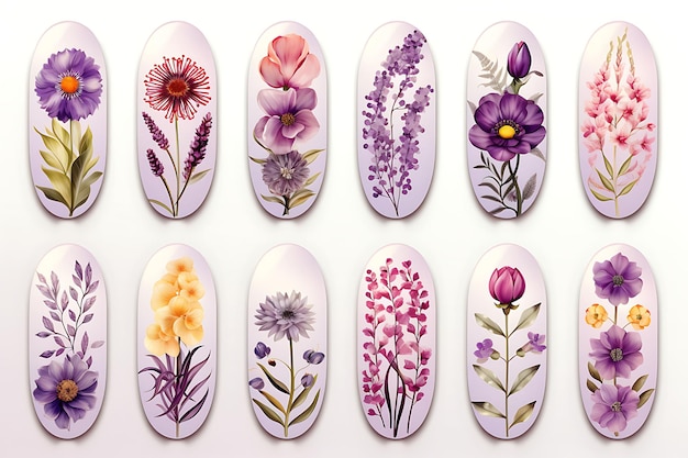 Nail Designs Ideen für Salon-Profis, um Kreativität mit farbenfrohen abstrakten Stilen und Attr zu verschmelzen