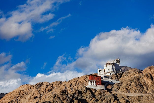 Namgyal Tsemo Gompa und Fort. Leh, Indien