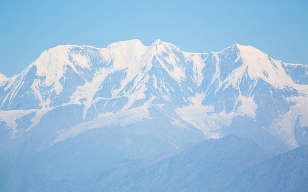 Nanga Parbat é a nona montanha mais alta do mundo e âncora ocidental do Himalaia, Paquistão