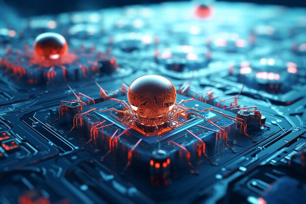 Nanobots construyen una red 5G en un microscopio