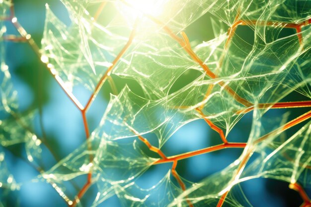 Nanostrukturen, die in der Forschung zur künstlichen Photosynthese verwendet werden