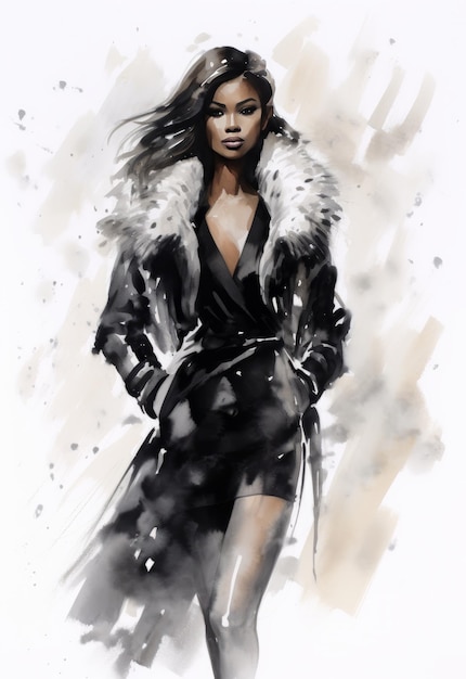 Foto naomi campbell brilha na moda de inverno dior nas margens do sena