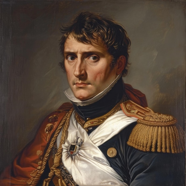 Napoleón Bonaparte, el carismático estratega militar y emperador.