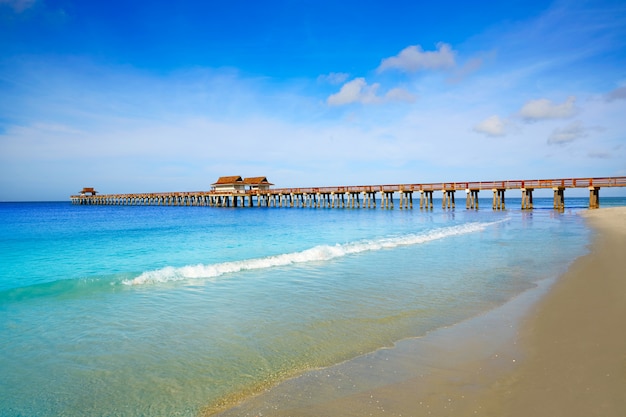 Nápoles muelle y playa en florida USA