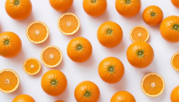 naranja aislada en el fondo blanco fruta tailandesa