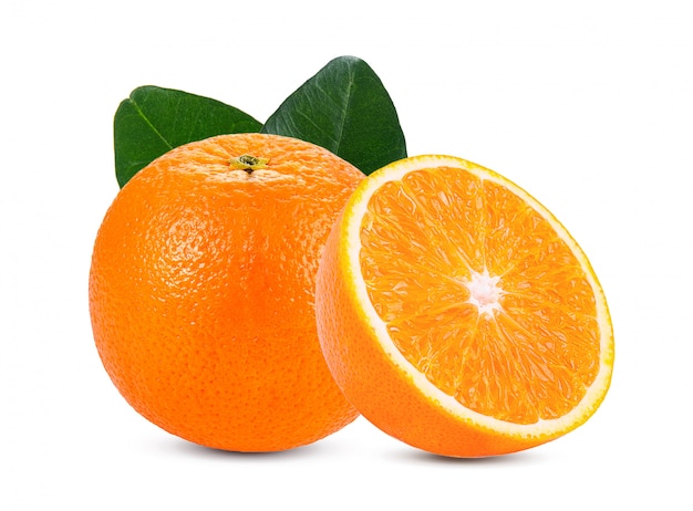 Naranja aislada