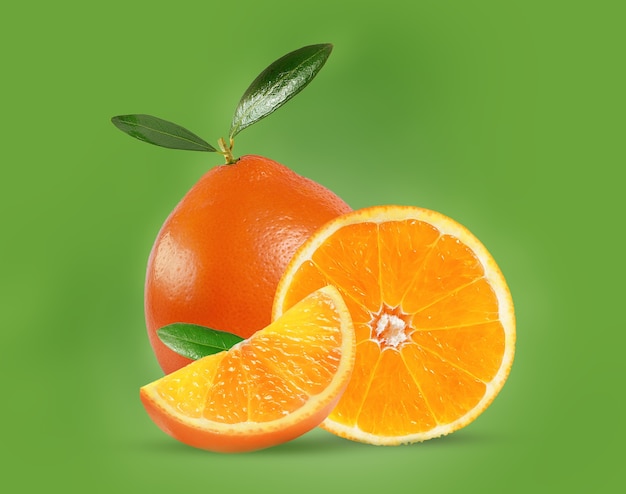 Naranja dulce y jugosa